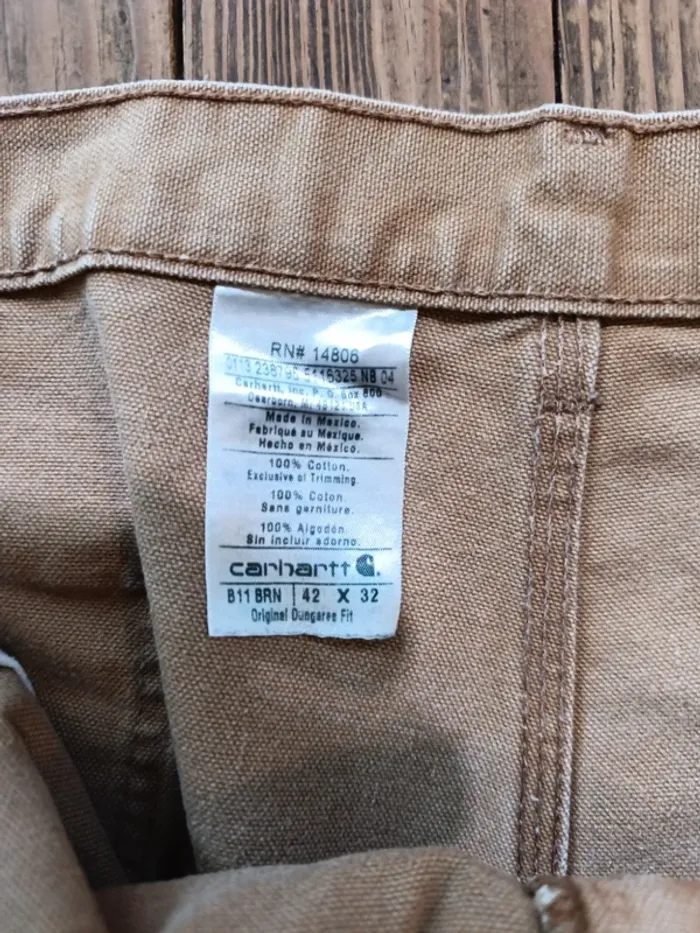 Pantalon jean Carhartt workwear Carpenter W42 - photo numéro 9