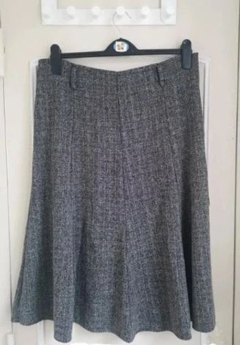 Jupe patineuse gris moucheté taille 44-46