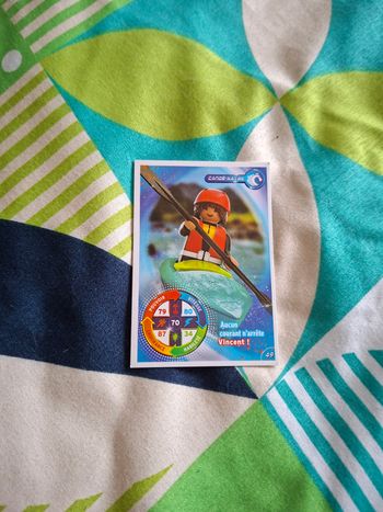 Carte playmobil canoë-kayak 49