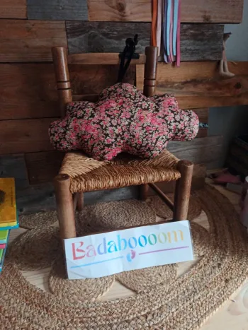 Peluche coussin nuage Lulu brindille paris BE