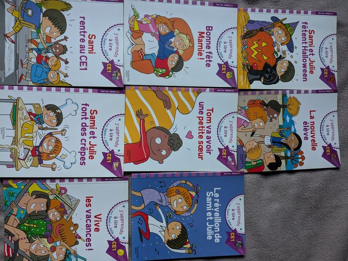 Lot de livres Sami et julie niveau CE1 - photo numéro 4