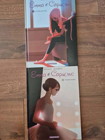 Lot de 2 bandes dessinées  Emma et  Capucine