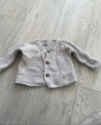 Gilet petit bateau 6 mois