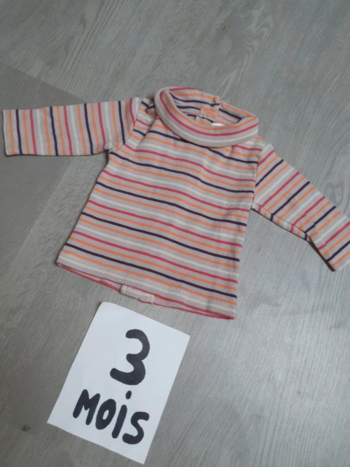 Sous pull 3mois garçon
