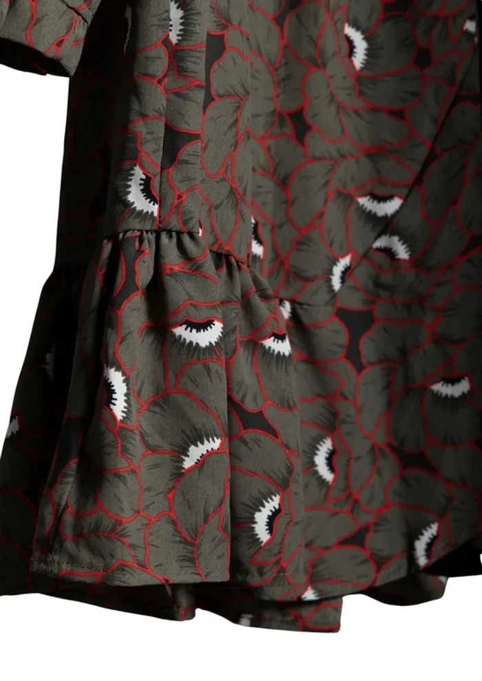 Robe portefeuille imprimée – Jane Wood Taille : 1 - photo numéro 5