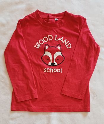 T-shirt manche 23 mois longue wood land💙