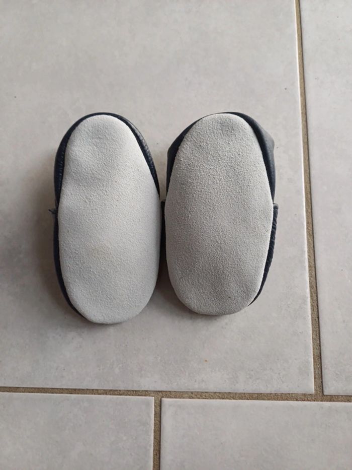 Chaussons cuir 12-18 mois - photo numéro 2