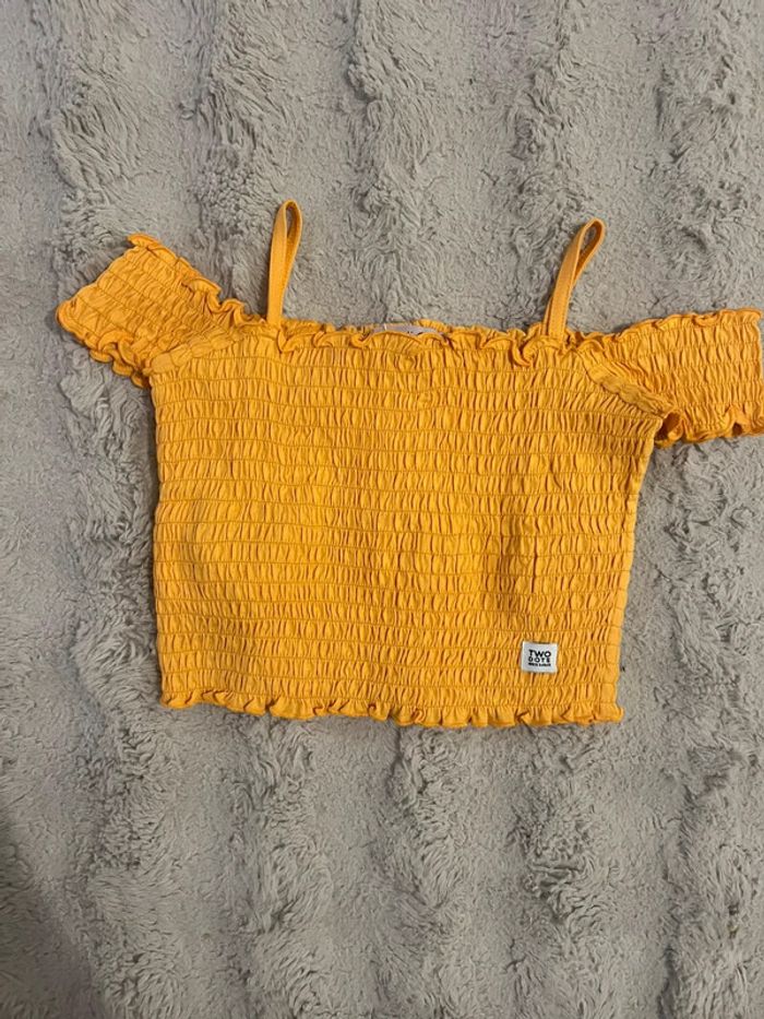 Haut fille 7 ans en crop top