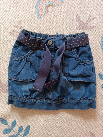 Jupe jeans 2/3 ans kid kanaï