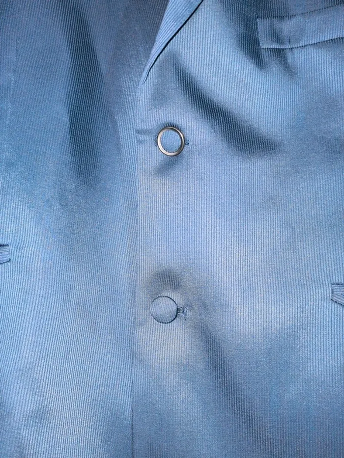 Blazer homme Nazareno Gabrielli – Bleu marine – Taille L – Défaut bouton - photo numéro 3