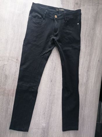 Pantalon noir LD style jean wear