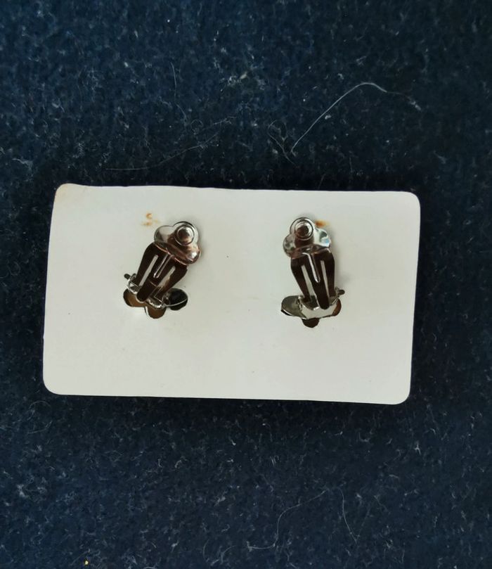 Boucles a clips nacrés - photo numéro 3