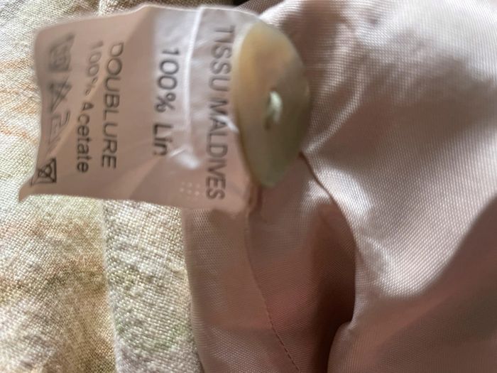 Blazer en lin tissu Maldives - photo numéro 6