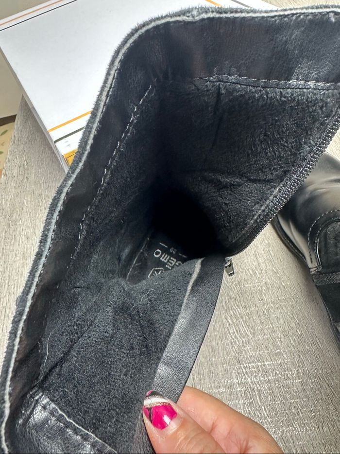 Bottes hiver à semelles pailletée - taille 29 - photo numéro 10
