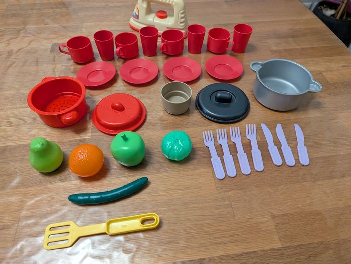 Lot de 31 accessoires de dînette - photo numéro 2