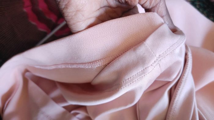 Robe sans manche débardeur ouverture rose saumon - photo numéro 9