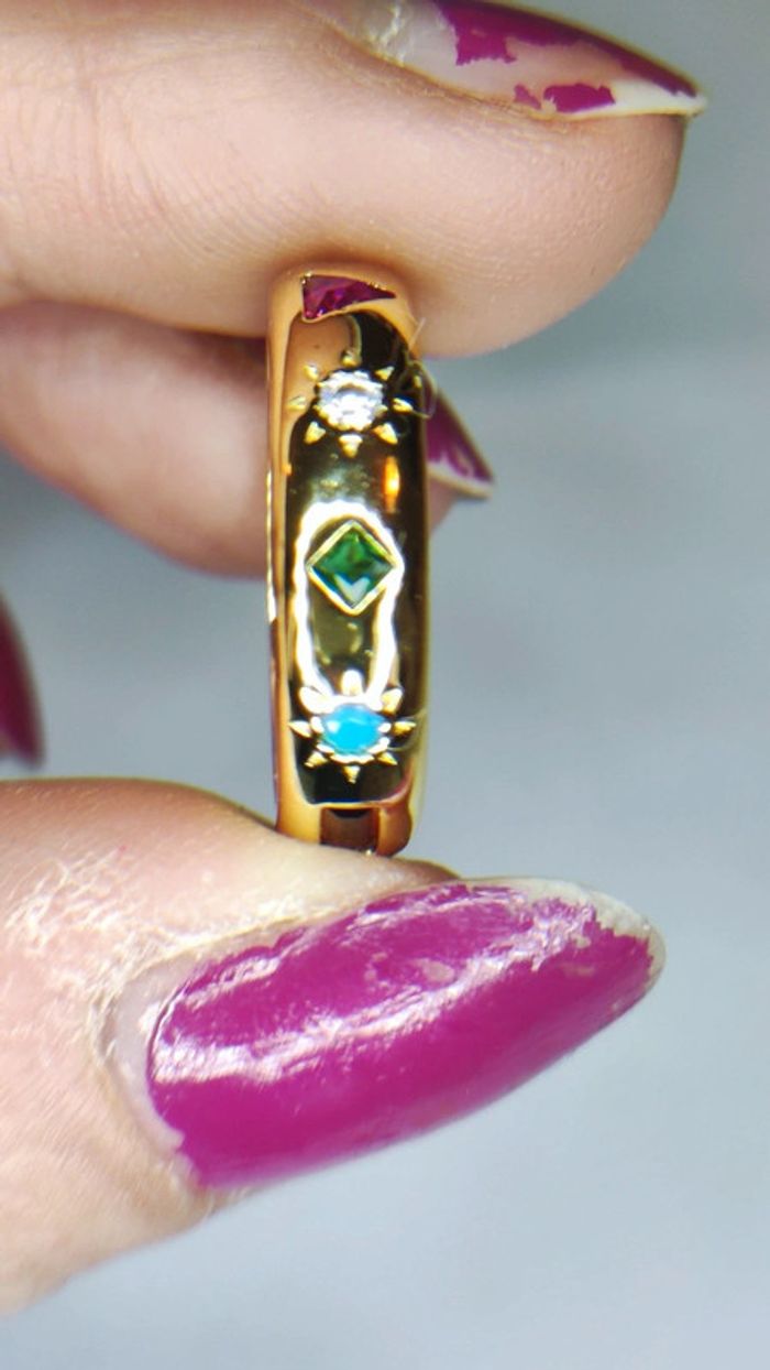 Bague alma & co doré à l'or fin 18k - photo numéro 13
