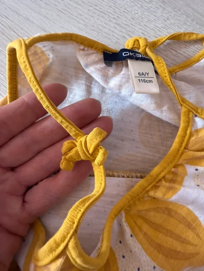 Robe été longue okaidi 6 ans - photo numéro 3