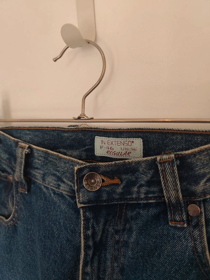Jean bleu regular 46 - photo numéro 2