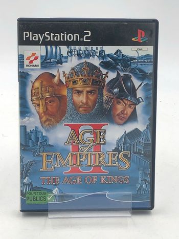 Jeu video Âge Of empires 2 the age of kings sur console Sony PlayStation 2