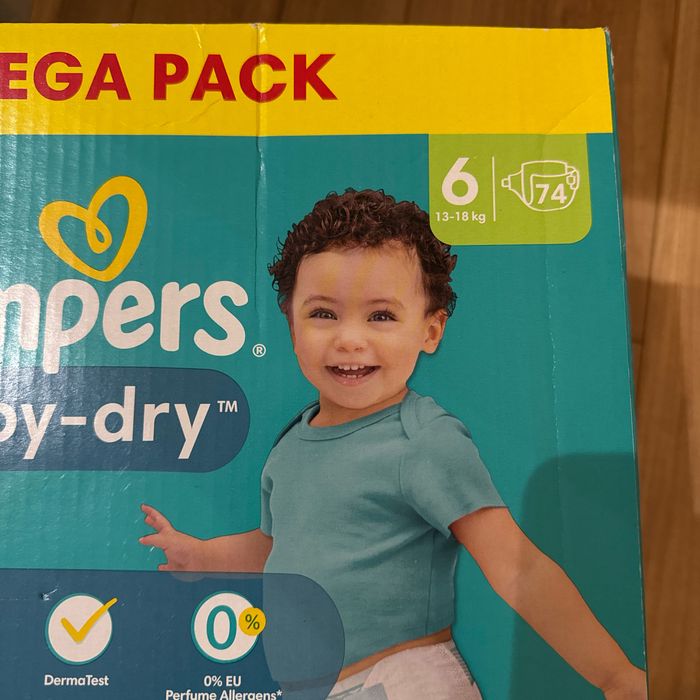 Pampers couché mega pack taille6 - photo numéro 2