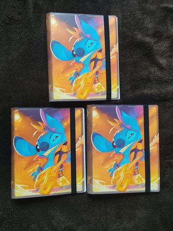 Lot de 3 classeurs Disney lorcana