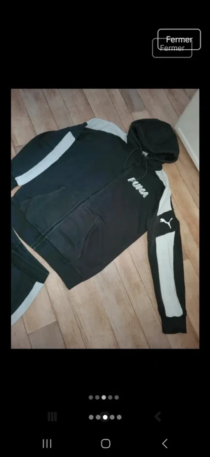 Survêtement homme puma m - photo numéro 3