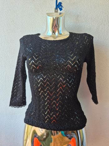 Haut uni version tricot