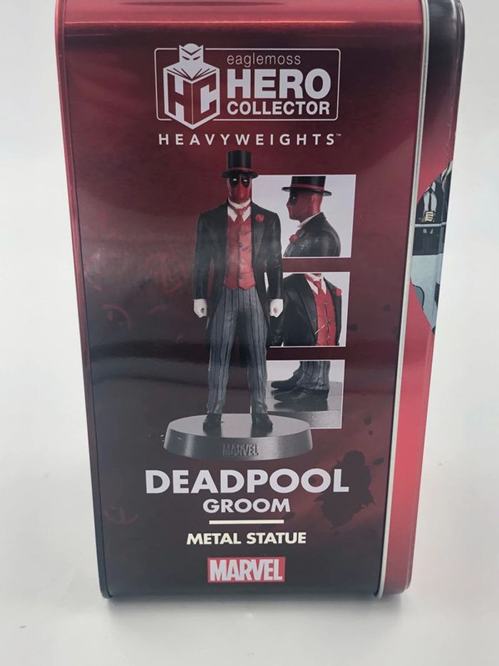 Figurine / Statue de collection en métal Deadpool Eaglemoss Hero collection Neuf - photo numéro 6