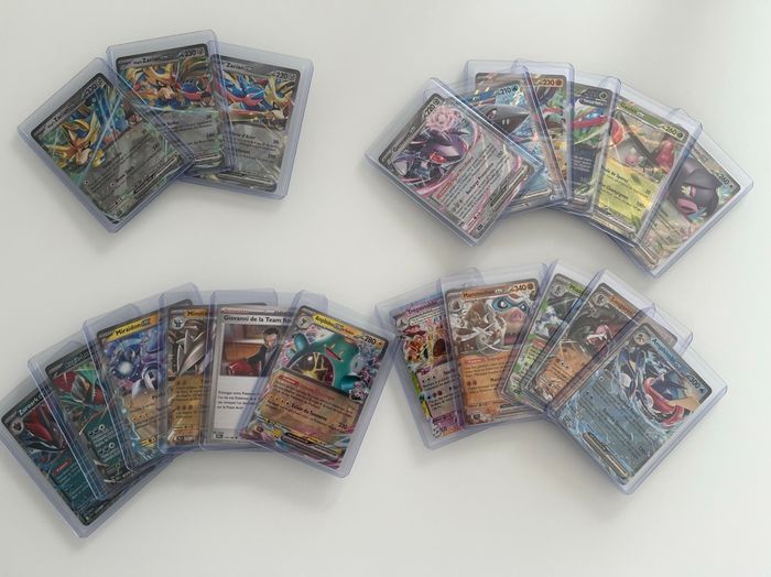 Lot de 20 cartes Pokémon Ex Brillante Rivalité destiné Aventure ensemble