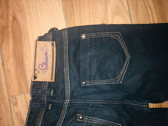 Jean noir Slim Catimini très stylé 8 ans - photo numéro 7
