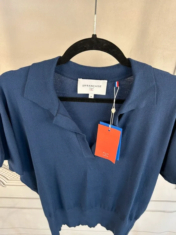 Polo maille La française M neuf - photo numéro 2