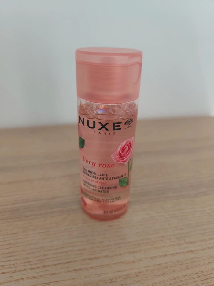 Nuxe Paris very rose eau micellaire démaquillante apaisante 100ml