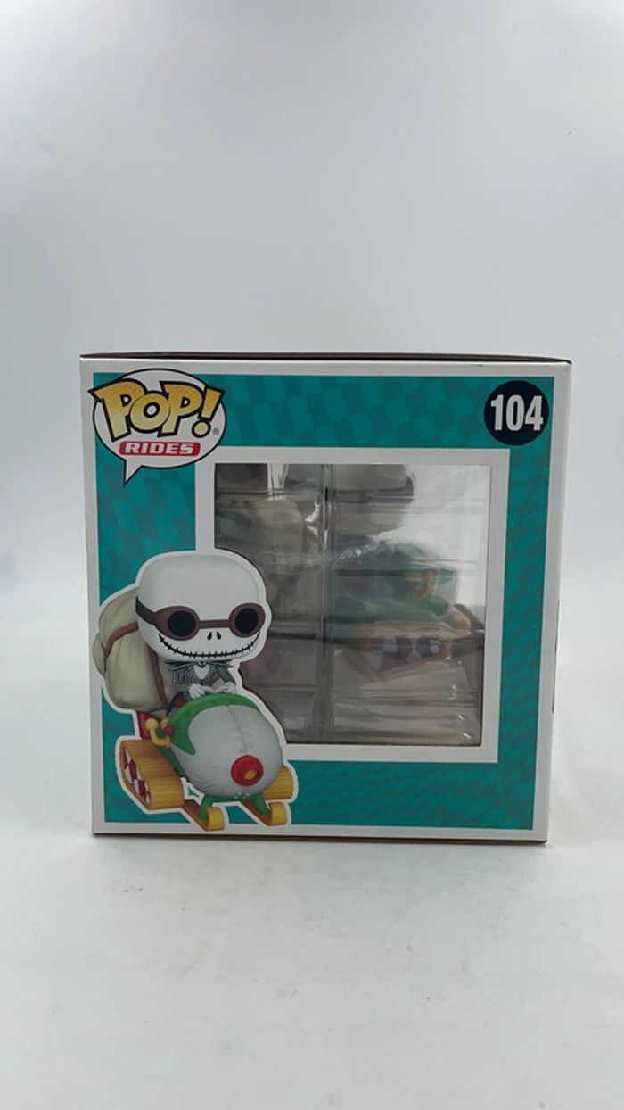 Figurine Funko Pop Disney Jack Skellington In Snowmobile N•104 neuf - photo numéro 2
