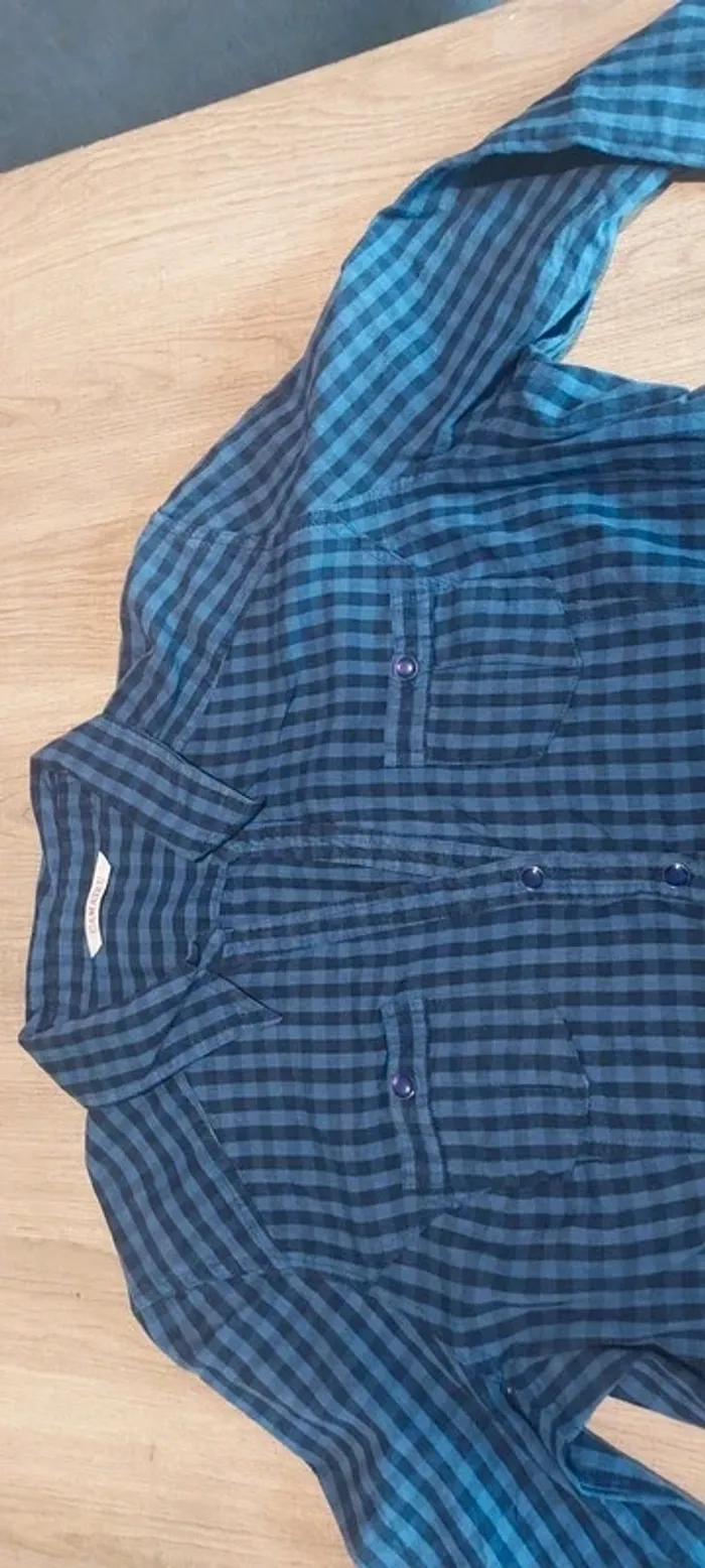 Chemise 100% coton T.44 - Camaïeu - photo numéro 2