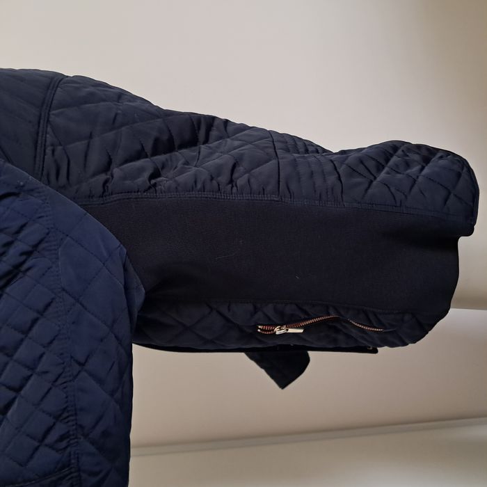 Veste matelassée blouson bleu marine Zara Taille XL - photo numéro 8