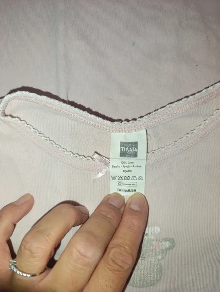 Lot maillot de de corps 7/8 ans - photo numéro 2