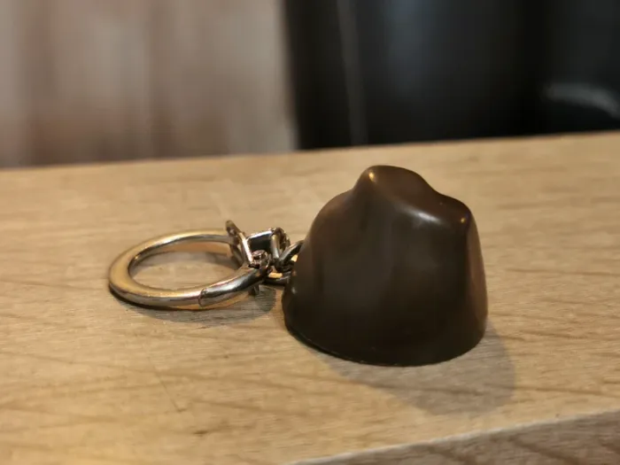 Porte clés chocolat.