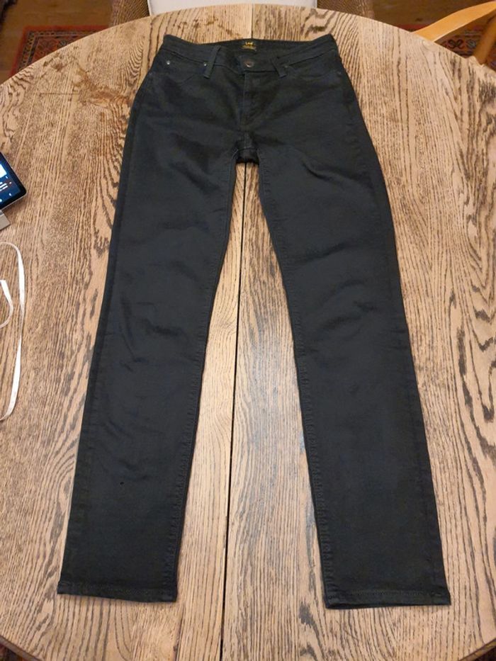 Jeans femme noir Lee W27 L 31 modèle Elly