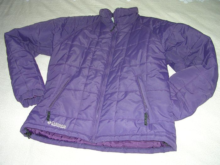 Doudoune violette Columbia