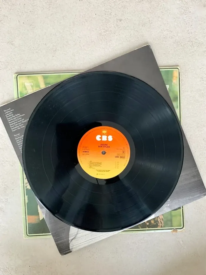 Disque 🎵 vinyle Lp : Bob Dylan - Desire 1975 - photo numéro 3