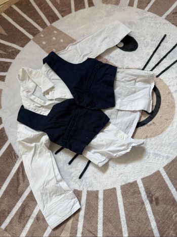 Chemise avec boléro bébé garçon
