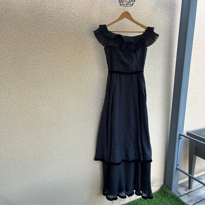 Robe longue noire