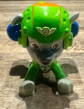 Figurine Pat Patrouille - Action Pup - Rocky