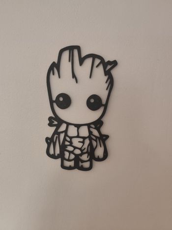 Décoration murale Baby Groot marvel