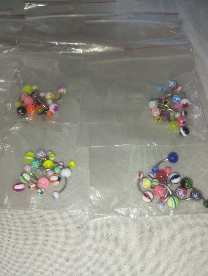 Lot 80 piercings nombril NEUF !!!! - photo numéro 3
