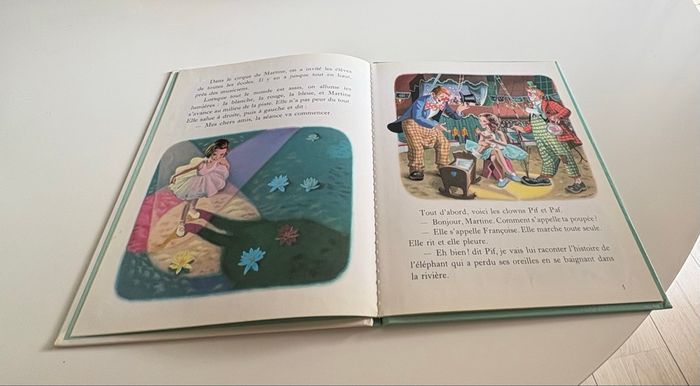 Livre « Martine au cirque » de Gilbert Delahaye & Marcel Marlier édition Casterman - photo numéro 4