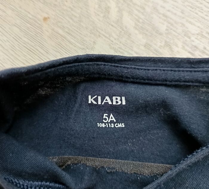 T-shirt bleu flamants roses Kiabi 5 ans - photo numéro 3