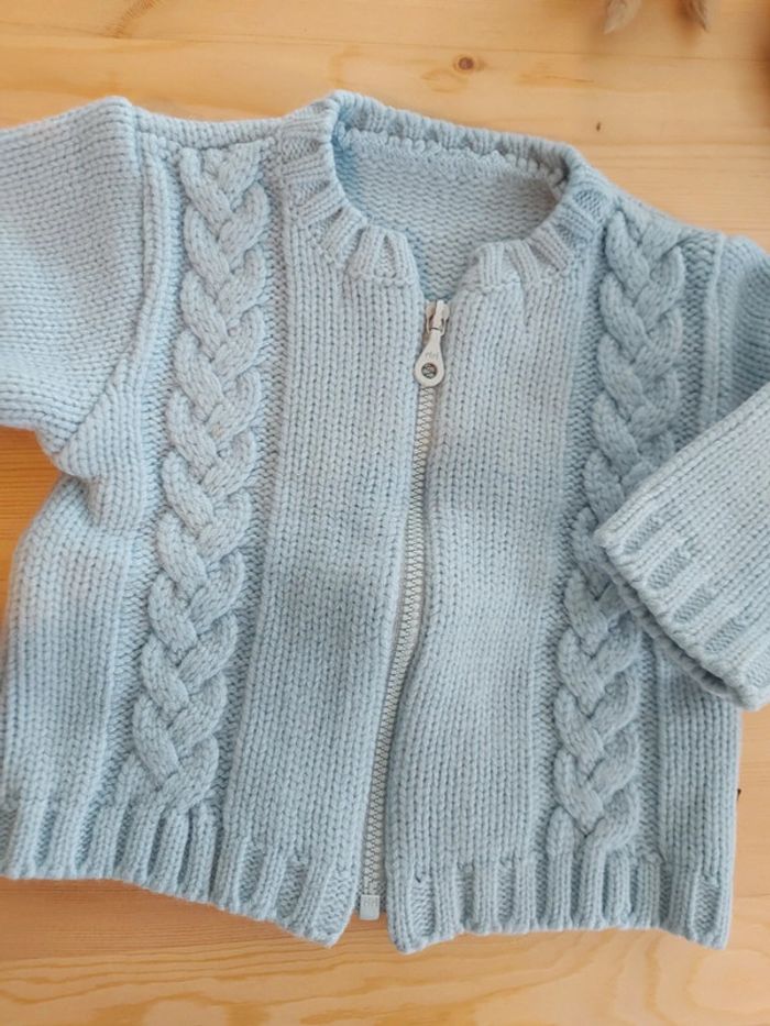 Gilet en laine 3mois - photo numéro 2