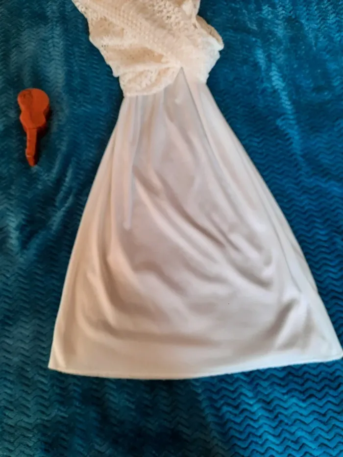 Robe blanche taille 3 blanc du nil - photo numéro 6